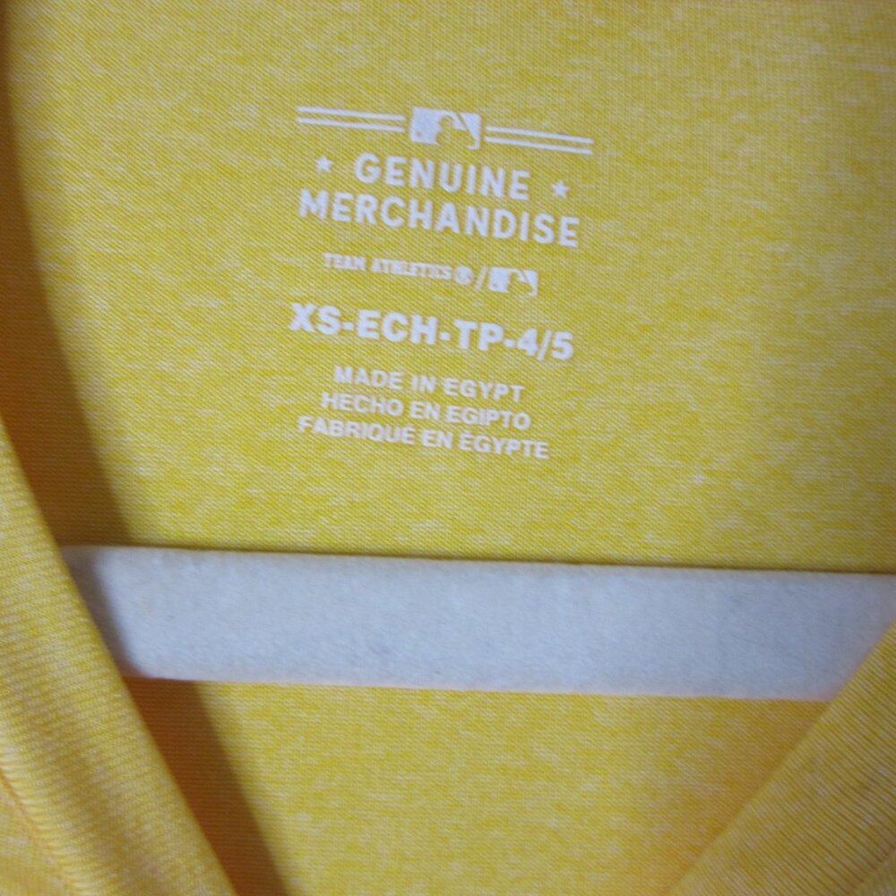 San Diego Padres MLB Kids Official Logo T-Shirt Yellow Size Youth XS NWT - Picture 7 of 9